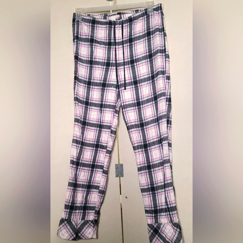 Victoria's Secret Plaid Flannel Pajama Pants sz Medium Women's